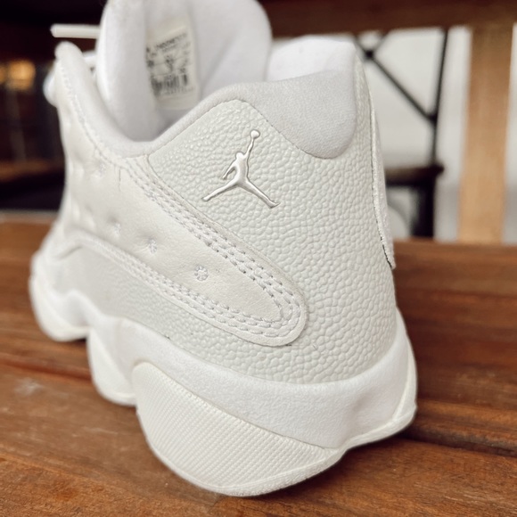 Air Jordan 13 Retro Low PS 'AIl WHITE' - size 5 - Picture 3 of 5
